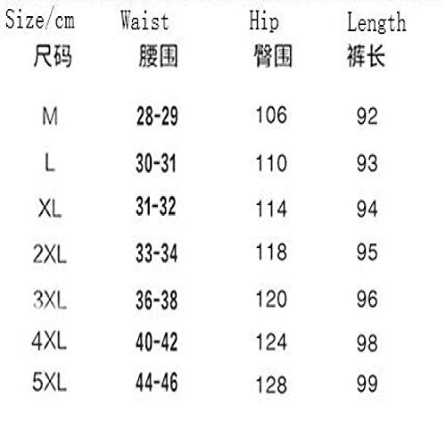 Herenbroek met trekkoord, elastische taille, normale pasvorm, effen casual broek, dagelijkse joggingbroek, met zak - Afbeelding 3