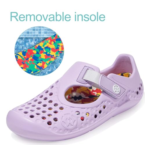 Water Shoes for Kids Swim Aqua Shoes Toddler Boys Girls Barefoot Sport Beach Pool Sandals Quick Dry Lightweight Breathable Slip on Sneakers (Toddler/Little Kid/Big Kid)2