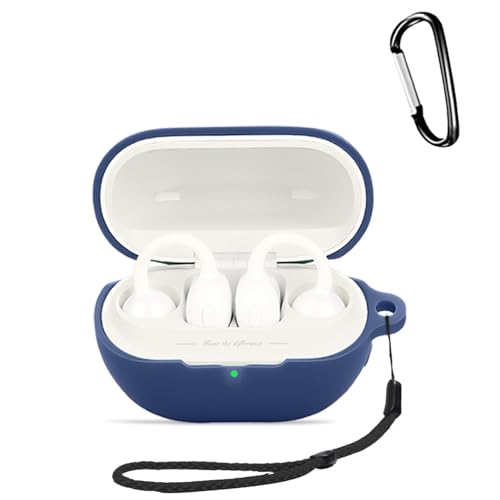 For SOUNDPEATS UU �C���z�� �p �P�[�X �J�o�[ �V���R���ی�P�[�X�yHUKWIMO�z�J���r�i�t��+�X�g���b�v ��LED���C�g ���C�����X�[�d�Ή� �S�ʕی� �ϏՌ��� �h�� �h�o �y�� �L�Y�h�~ �����h�~�ی� [�u���[ ��]