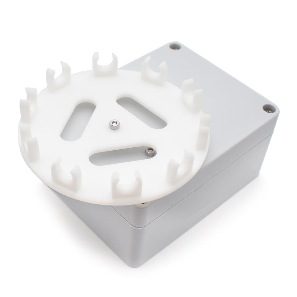 Toplionace Mini-Rotationsmischer für Den Schreibtisch – Drehzahlvariable, Reversible Drehrichtung, Rollenmischer für Proben und Zentrifugenröhrchen