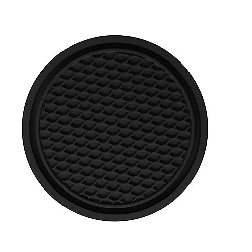 Posavasos Antideslizante para Auto 4 Piezas Negro miniatura 4