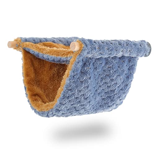 POPETPOP Decorative Guinea Pig Bed Cozy Hanging Hammock for Hamsters and Chinchillas Warm Comfortable Pet Accessory Easy to Install Materials Animal Bed