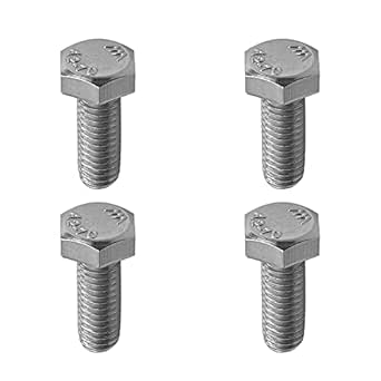 Amazon.com: MroMax M6 Left Hand Hex Head Bolt M6-1 x 16mm A2-70(304 ...