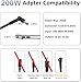 MAXPOR 200W Laptop Charger Compatible with HP Omen 15 16 17 Victus Gaming 15 16 Pavilion 15 16 17 ZBook 15 17 G3 G4 G5 G6 TPN-DA10 ADP-200HB B TPN-LA21 ZBook Fury Studio AC Adapter