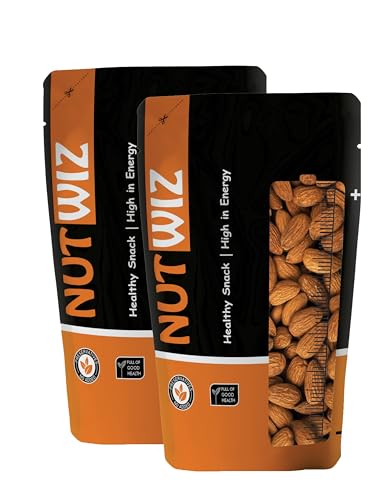 Image of Nutwiz Premium Almonds (Sanora Almonds, 500g)