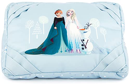 Tabletas, Personal Computer Jay Franco Disney Frozen Spirit of Adventure - Almohada grande para tablet, soporte suave con soporte para reposo, características de Elsa, Anna y Olaf...