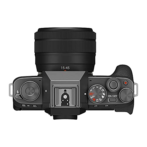 Câmera Fotográfica X-T200 e Lente 15-45mm FUJIFILM Prata