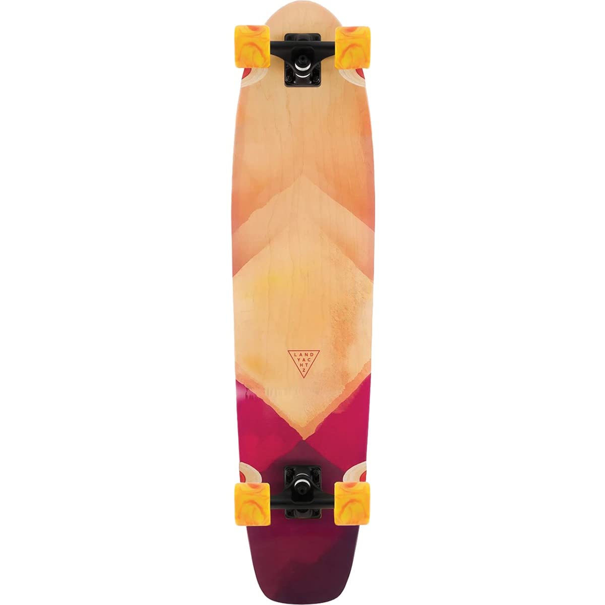 Landyachtz Skateboards Ripper Watercolor 130 Longboard Complete Skateboard - 9