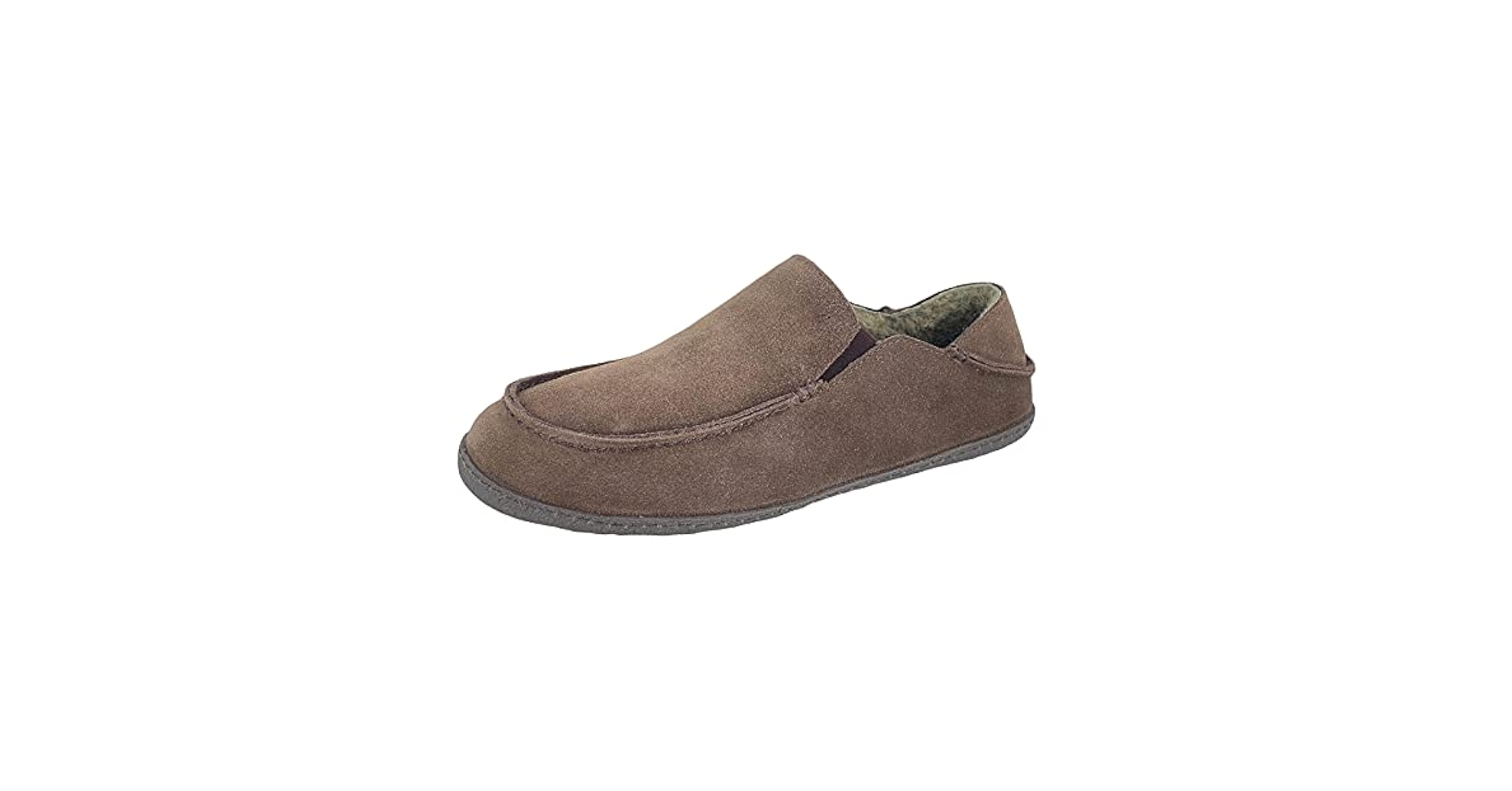 Amazon.com | Clarks Mens Suede Slipper With Collapse Heel