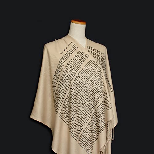 Universal Zone Darcy's Letter to Elizabeth from Pride and Prejudice by Jane Austen Shawl Scarf Wrap4