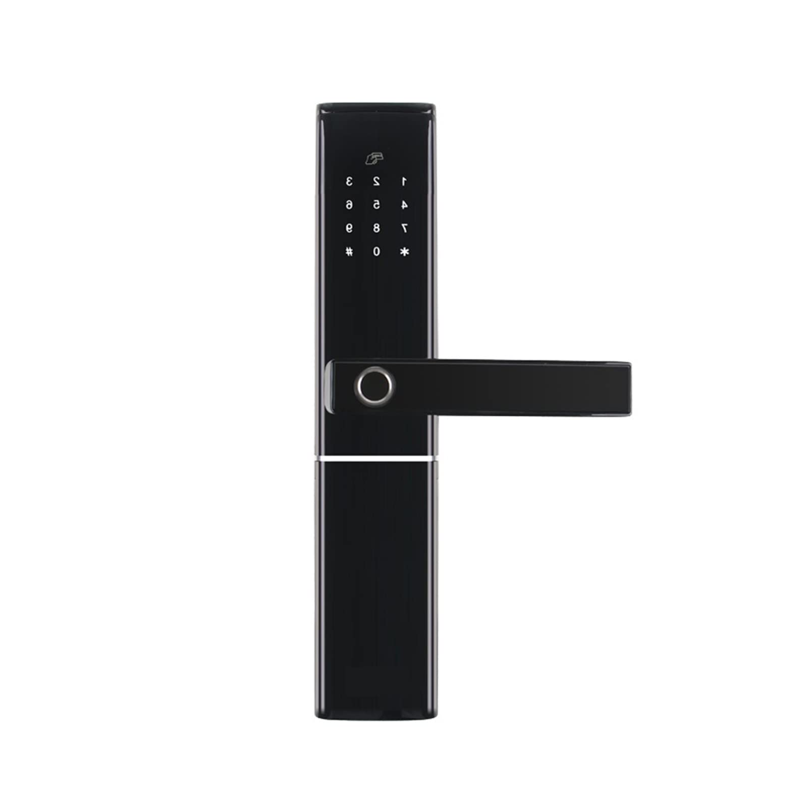 DRAUXI Fingerprint Smart Door Lock Intelligent Electronic Lock Fingerprint Verification with Password Card APP Unlock R-FK1 Home/Bedroom/Office