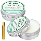 Heigble 2 Pack Sizing Die Wax 2 Ounce Ca...