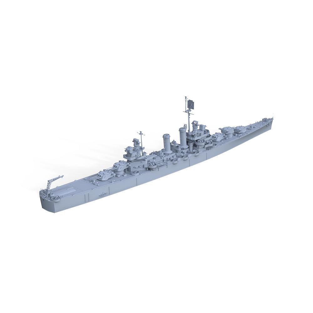 MRY-SFW SSC350514-A 1/350 zestaw do budowy modelu wojskowego Argentina Nueve de Julio Cruiser Segmentowany kadłub