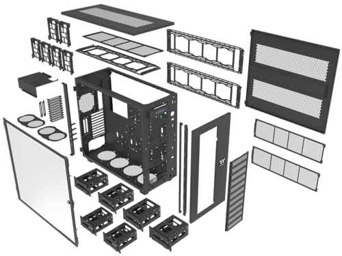 Thermaltake AX700 TG | Super Tour | Station de Travail | Noir