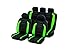 Produktbild UNITEC 84981 Sitzbezugset Fashion, Greenflash, 14-Teilig