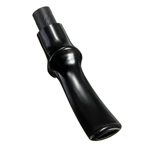 3 x Mundstück 9 mm EbonitBakelit Vulkanit für Rauchpfeifen gebogen Bent 4637 – Bild 3
