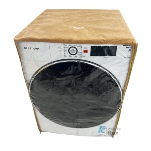 CAPA PARA LAVA E SECA SAMSUNG 13KG WD13T TRANSPARENTE FLEX (BEGE)