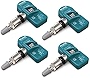 MORESENSOR Signature Series 433MHz TPMS Tire Pressure Sensor 4-Pack | Preprogrammed for Select 200+ European Brand Models | Replacement for 36106856227 | Clamp-in | NX-S004-4