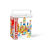 Hape Wunderbare Holzbausteine - 101-teiliges Set mit bunten Klötzen, Motorik- und Konstruktionsspielzeug, zur Förderung der Feinmotorik, für Kinder ab 12 Monaten