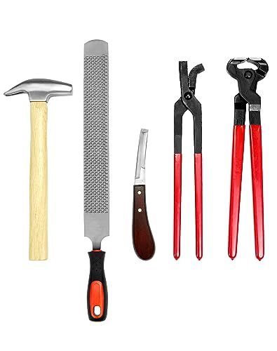QWORK Set Kit Ferri di Cavallo