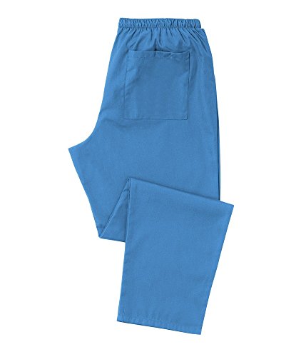 Workwear World WW128 Krankenhaus-Hose, Unisex, Medizinische Ärzte, Arbeitskleidung, Blau Gr. 36-41, Blau - Hospital Blue Cover