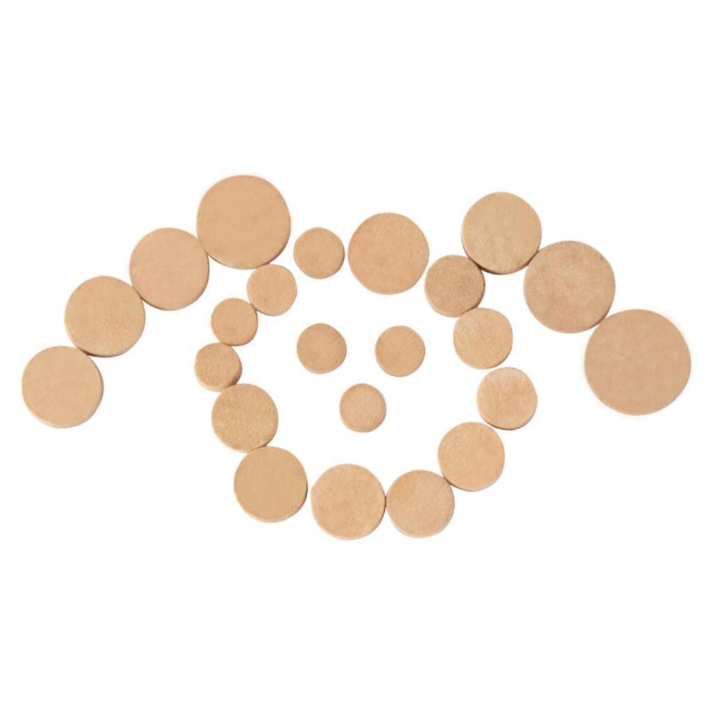 THE STYLE SUTRA 23 Pieces Oboe Cork Mat Pads Sound Hole Gasket Repair Instruments Parts