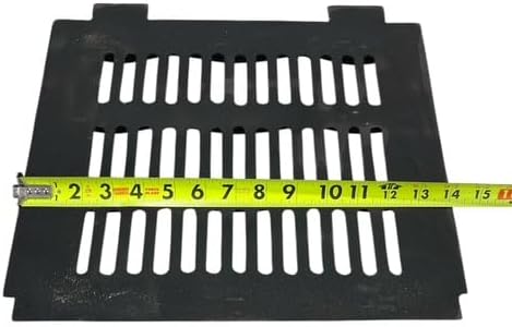 Ashley/King Stove Grate with Tabs (7801) – Cast Iron Replacement Grate (14½" x 12¾")