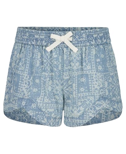 Image of Billabong Girls' Mad for You Elastic Waist Pull-on Shorts, Side Seam Pockets, Casual & Comfortable
