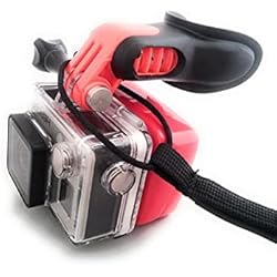 Gopro En Tabla De Surf micros2u Surfing Surf Bite Mouth Mount Porta boquilla Kit de accesorios + Floaty + Clip de cordón para el cuello. Diseñado para GoPro Hero HD 7 6 5 4 3 2, sesión + otras cámaras de acción