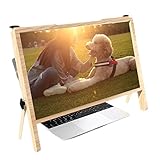 LOUPE D'ÉCRAN UNIVERSELLE POUR ORDINATEUR PORTABLE ET TÉLÉPHONE : Cet agrandisseur d'écran pour ordinateur portable et téléphone portable utilise une technologie optique de zoom HD pour agrandir l'écran du téléphone 3 fois, soulageant ainsi l'inconfort et la fatigue visuelle causés par une concentration prolongée sur de petits écrans.