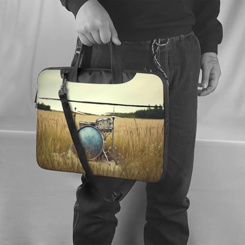 Maletín para portátil diseño tambor musical 15.6" negro miniatura 2