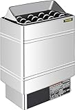VEVOR Sauna Heater 9KW Dry Steam Bath Sauna Heater Stove 220V-240V Sauna Stove for Max.459 Cubic Feet Home Hotel Sauna Room Spa Shower Bath Sauna