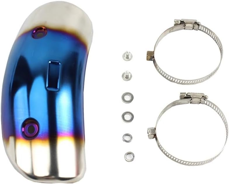 Motorcycle Heat Shield Muffler Protection Exhaust Pipe Carbon Fiber Protection Anti-scalding for Cb650f Z900 Tmax 530 Xmax 300 Heat Shield Wraps