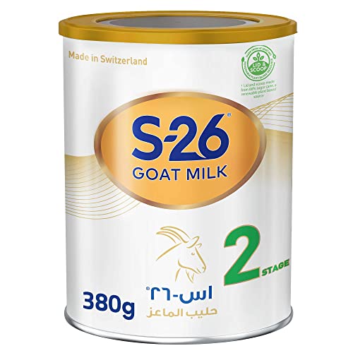 S26 Goat Milk 2, Stage 2, FROM 6-12 MONTHS FOLLOW ON FORMULA, 380g