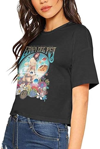 Lana Del Rey Women's Fashion Summer Dew Navel T Shirt