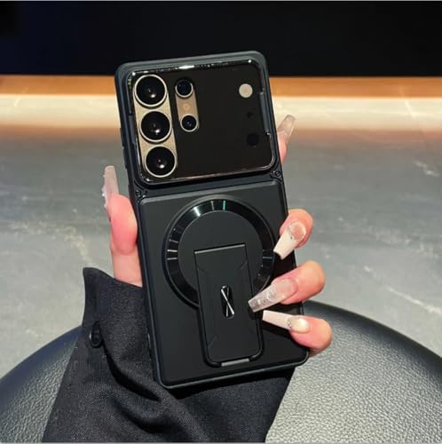 Étui magnétique Galaxy S25 FE avec support photo en verre