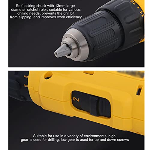 18-V-Lithiumbatterie-wiederaufladbarer elektrischer Bohrschrauber, Multifunktions-Schraubendreher, Elektrowerkzeug zur… – Bild 6