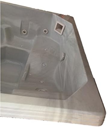 NS-301, 4-5 Person, 12 Jet In Ground Acrylic Non-Spill Spa, 78 x 78 x 32 (Sterling Marble White)