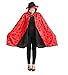 Seruna An82 M-L Cape Costume Coccinella per Adulti , Vestiti di Carnevale Comodamente indossati sopra Gli Indumenti Normale