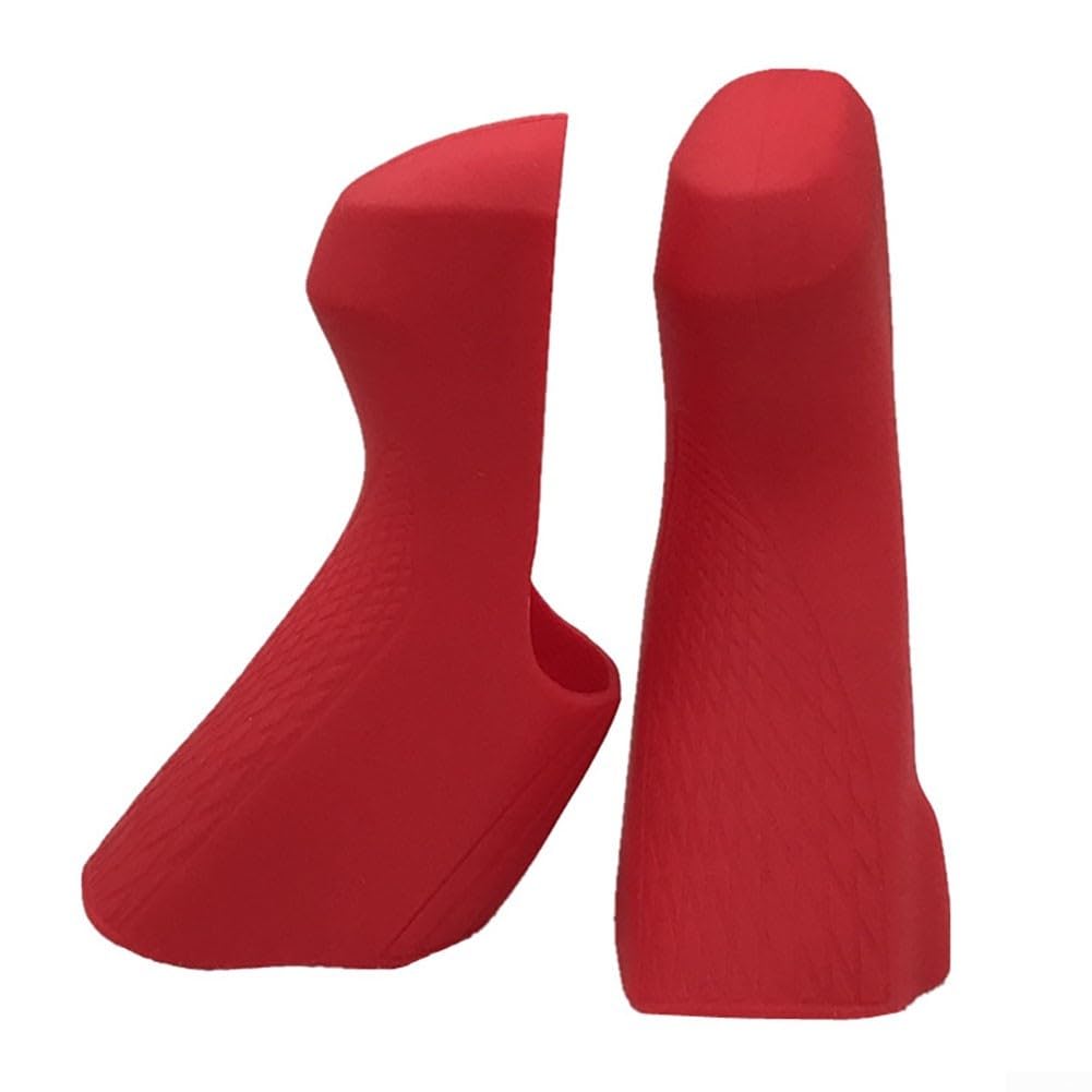 Coperture per leva del cambio della bicicletta, in silicone antiscivolo, per St R7000/R8000, impugnatura comoda per ciclismo (nero)