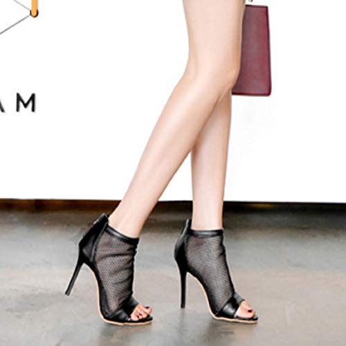 BeiaMina Donna Moda Tacco Alto Stivaletti Estivi