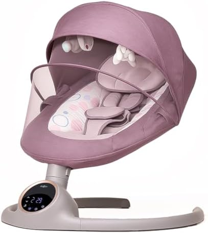BEBE2LUXE Alpha Electric Rocking Chair for Children, Baby Hammock, Baby Swing,...