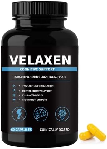 Velaxen Cognitive Support Supplements, Brain Health Supplements, ...