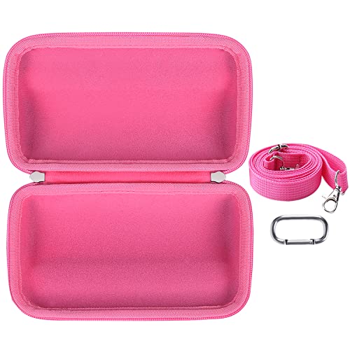 Khanka Hard Travel Case with Silicone Cover for JBL Flip 6 Flip6 Portable Bluetooth Speaker. (Case+Silicone Cover,Pink) - Image 4