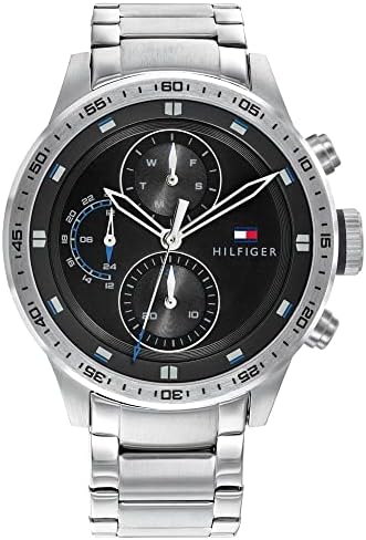 AIMES Orologio Uomo AMS0420 – Cronografo Quarzo Giapponese, Quadrante Scheletrato, Cinturino In Silicone, 30m Impermeabile