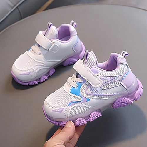 Light Up Running Shoes Girls' Comfortable Soft Sole Athletic Shoes Boys Lightweight Breathable Sneakers3