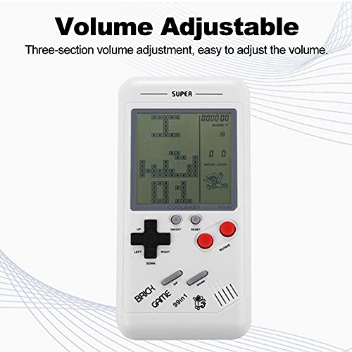Image of RS-99 Classic Game Console Tetris Game Block Game Puzzle Games Handheld Game for Children Built-in 26 Kinds of Games (Black) -Layfoo