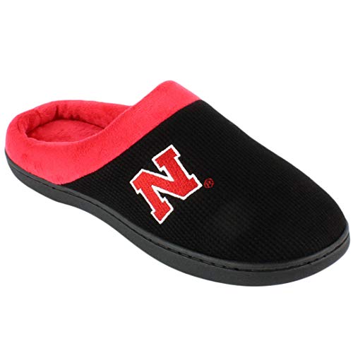 Comfy Feet Everything Comfy Nebraska Huskers Clog Slipper- Large,8.5-10 Women/7.5-9 Men,CFNCAA16-P