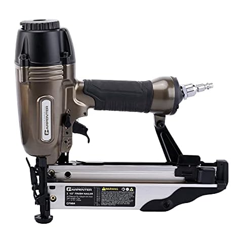 Carpenter CFN64 16 Gauge 2-1/2 Inch Straight Finish Nailer | Pneumatic | 16 Gauge Nails from 1 Inch up to 2-1/2 Inch Cover