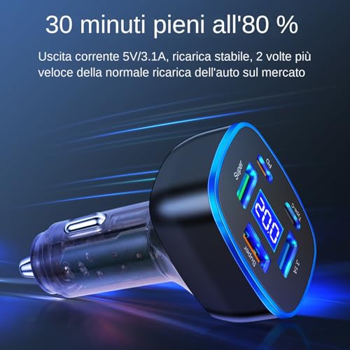 Accessoires automobiles multifonctions chargeur rapide pour MPV - 7